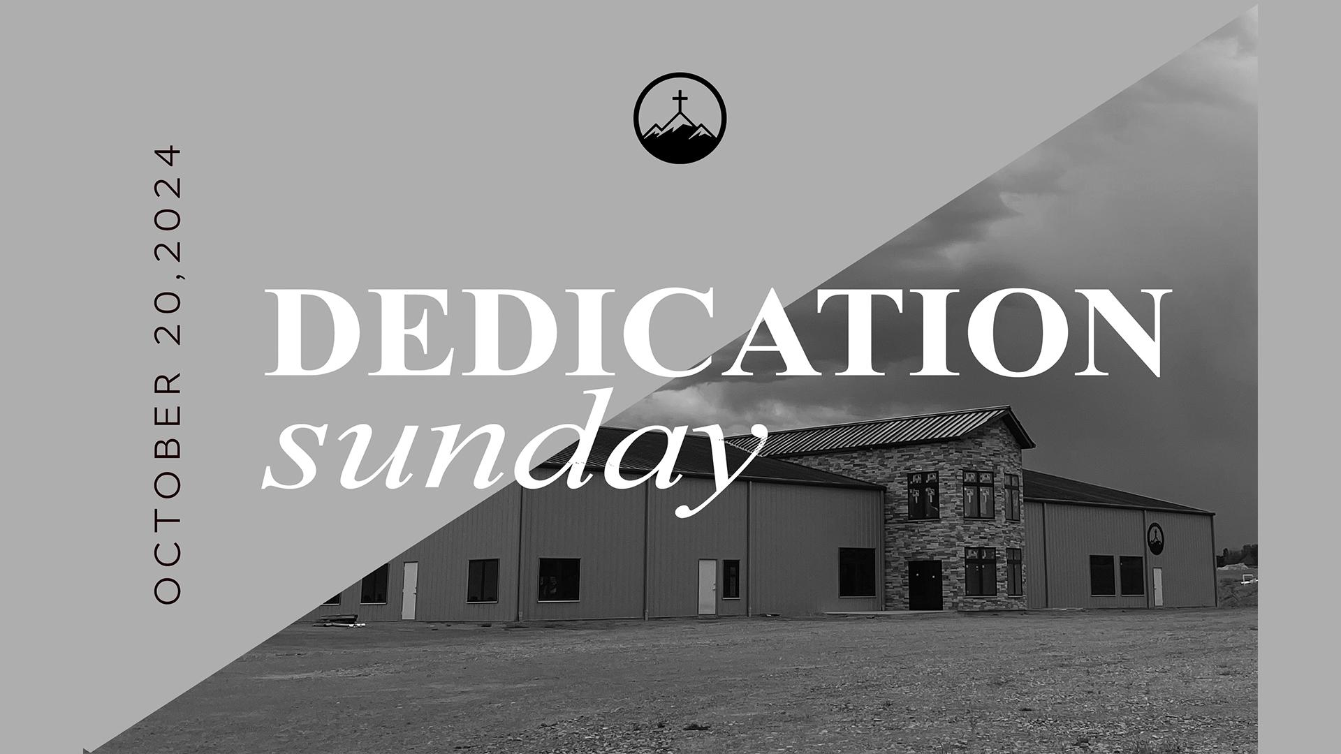 Dedication Sunday