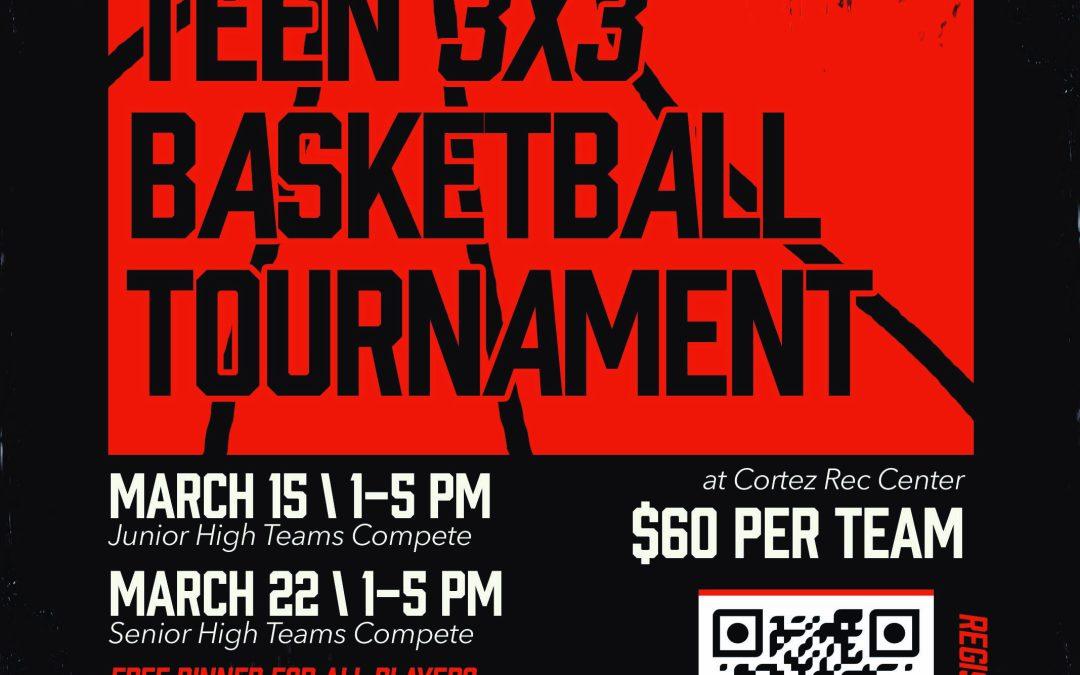 Teen 3X3 Basketball Tournament