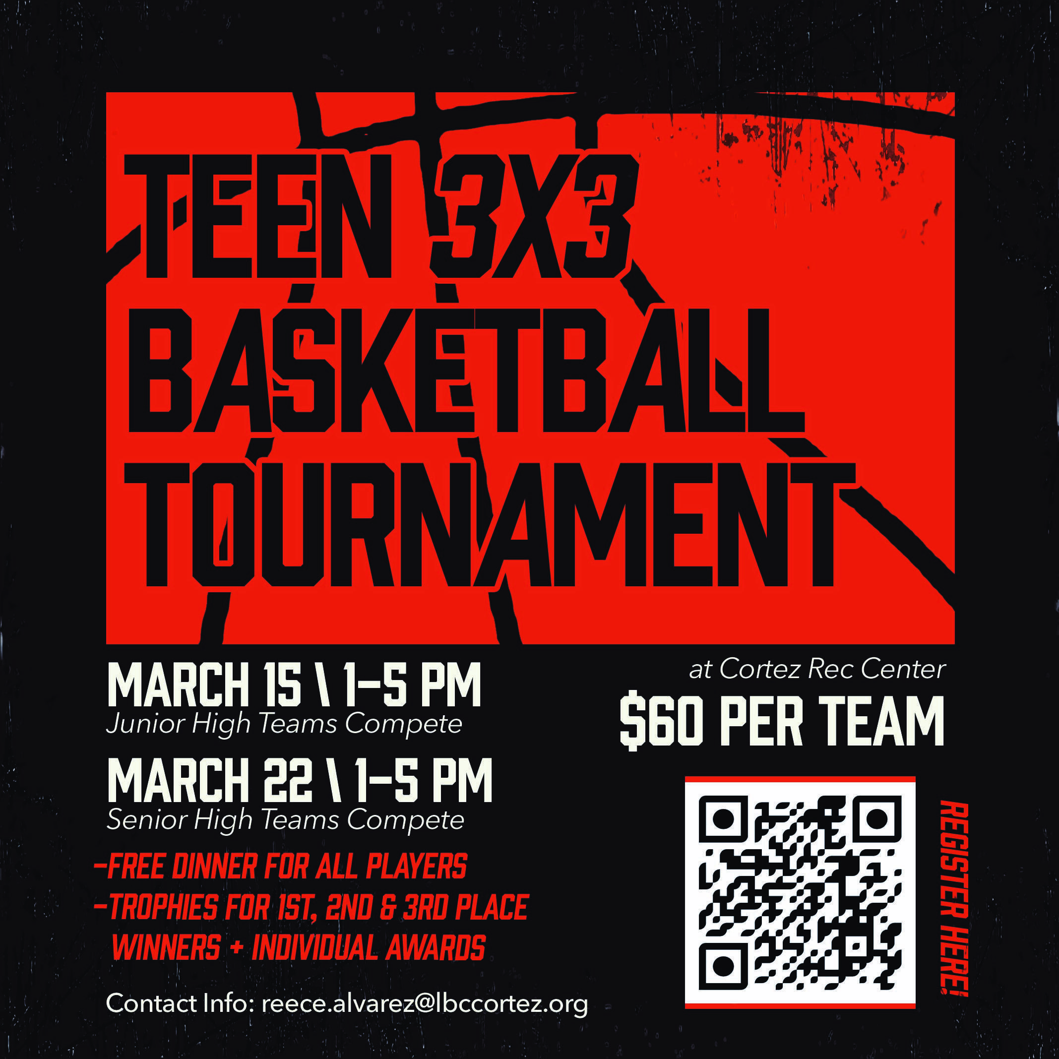 Teen 3X3 Basketball Tournament