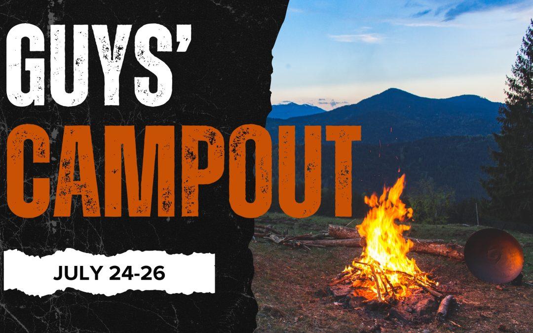 Guys’ Campout