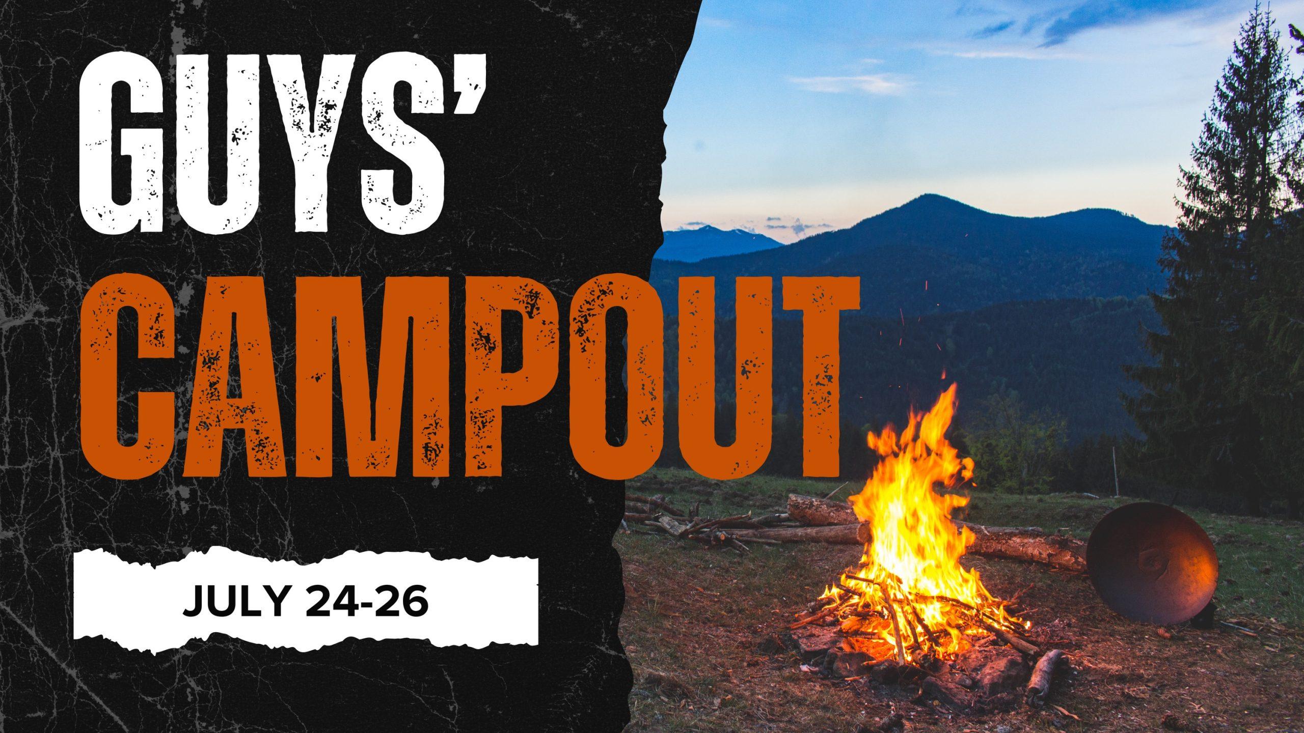 Guys’ Campout