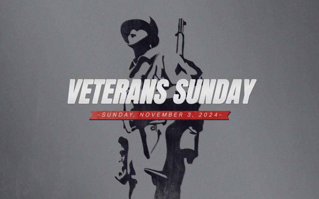 Veteran’s Sunday